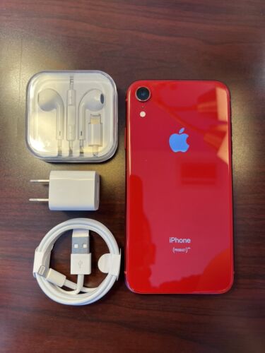 Apple iPhone XR Product Red - 64GB - Factory Unlocked - Afbeelding 1 van 8