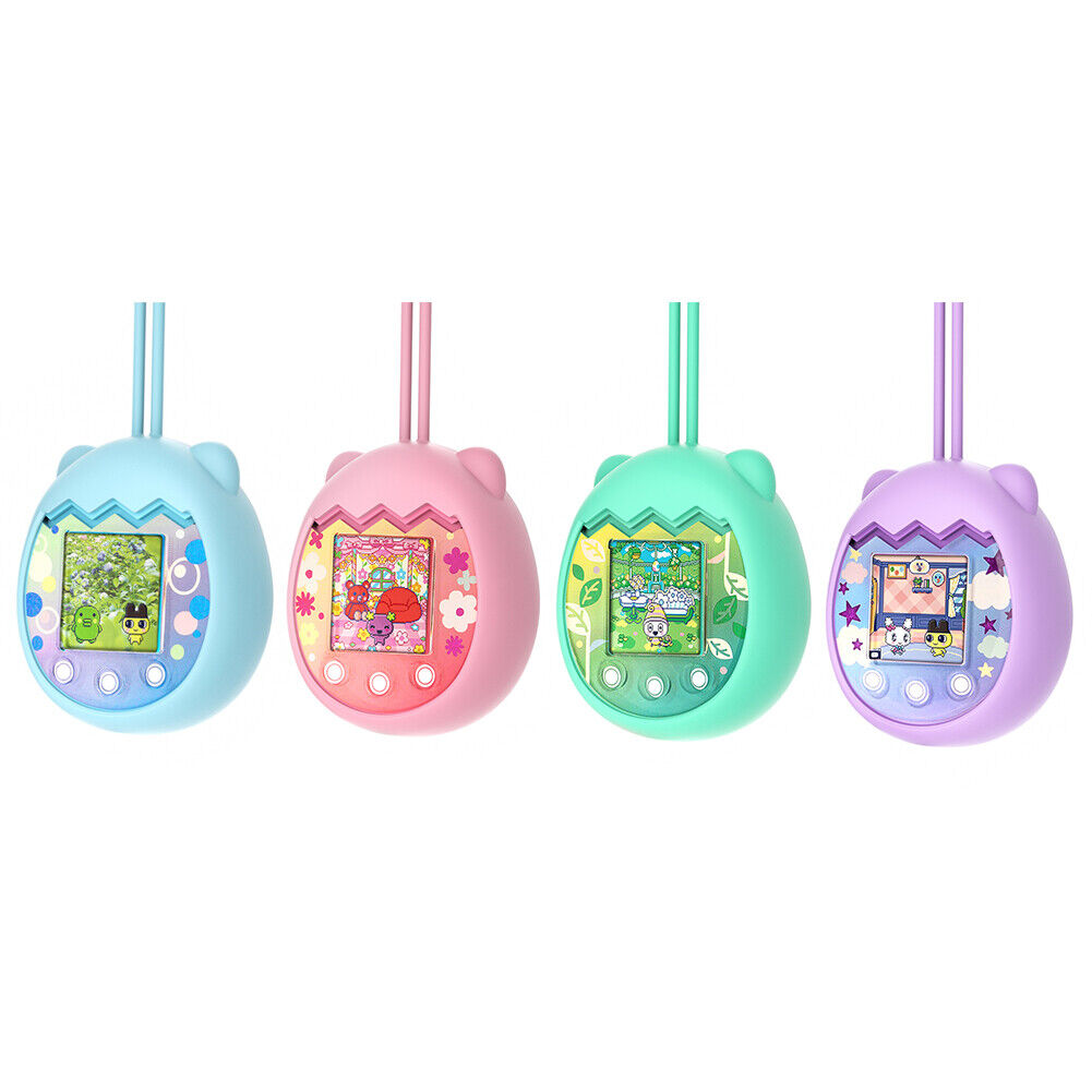 Máquina de jogo de animais de estimação virtual cobre caso de proteção de  silicone para Tamagotchi Pix