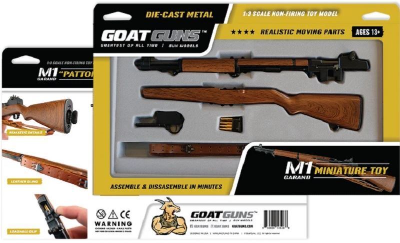 GOAM1 Goat Gun 1/3 Scale Die Cast M1 Garand Model Rifle for GOAM1 Goat Gun 1/3 Scale Die Cast M1 Garand Model Rifle for