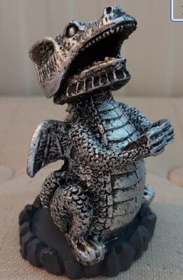 Lisa Parker Räucherkegelhalter, Drache, Wolf, Green Man Designs, Resin