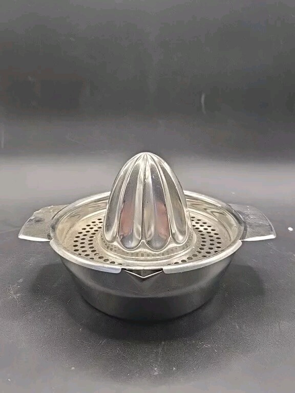 VintageTranibtuba Stainless Steel Juicer Citrus Flat Top Squ