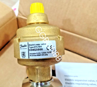 1PC- DANFOSS ETS 400 034G3500 REFRIGERATION Electric expansion valve - New