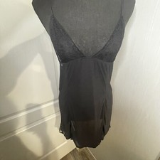 Victoria Secret Medium Nightie Size Vintage Lingerie 2004 Babydoll Style Lace