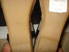 100% AUTHENTIC NEW WOMEN PRADA CRACKLE BRUSH WEDGE SANDALS US 9, 9.5 — photo 6