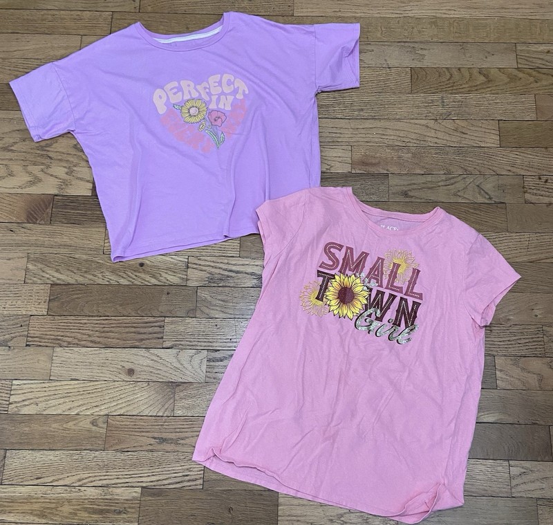 Girls Size 16 Shirt Place Brand & Unbranded Shirt Lot Of 2