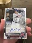 2025 Bowman Draft Chrome Ethan Conrad 1st Prospect Auto #CPA-EC- Chicago Cubs