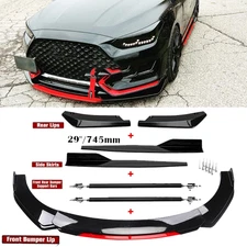 Front Bumper Lip Spoiler Splitter Body Kit Side Skirt Rear Lip For Hyundai Velos