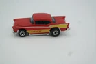 Vintage 1976 HOT WHEELS '57 Chevy Red Blackwall Loose 'Light Use' Bel Air