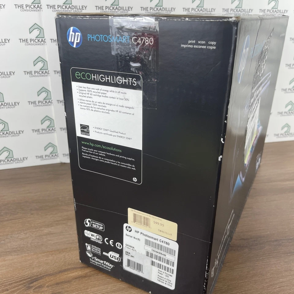 HP Photosmart C4780 Wireless All-in-One Printer Scanner Copier - NEW - Image 3 of 4