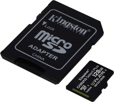 Kingston Canvas Select Plus 128 GB Class 10/UHS-I U1 V10 microSDXC - 1
