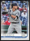 2019 Topps Update #US129 Ty France RC Rookie Padres