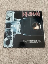 Def Leppard Photograph 12" Vinyl 1983 Phonogram Single London Pressing