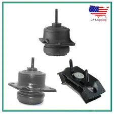 SET 3PCS 5523 5523 5575 Engine Motor & Trans Mount For 05-09 Ford Mustang 4.0L