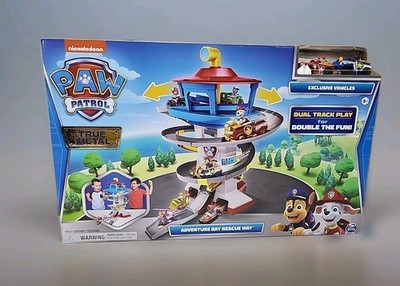 NEW Paw Patrol True Metal Adventure Bay Rescue Way Vehicle Playset