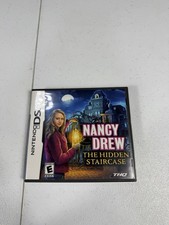 Nancy Drew The Hidden Staircase Nintendo DS CIB Complete Tested Working