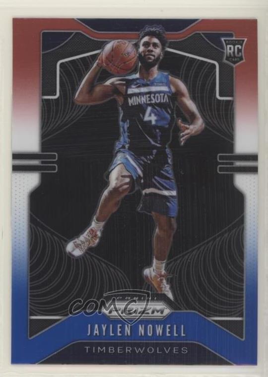 2019-20 Panini Prizm Rookie Red White & Blue Prizm Jaylen Nowell #281 g0d