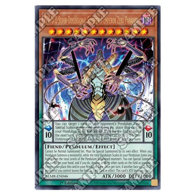 YuGiOh Battles of Legend: Monstrous Revenge D/D/D Super-Dimensional Soverei...