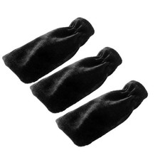 Plastic Covers Pedal Sleeves Piano,Piano Cover Foot Pad, 3 Small, Black