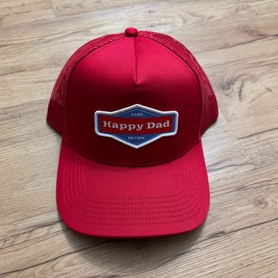 NEW Happy Dad Hard Seltzer Trucker Hat Red Mesh Snapback Nelk Boys