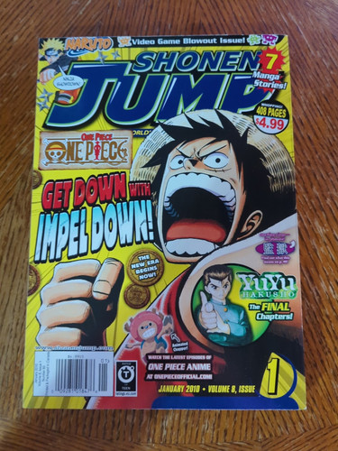 Shonen Jump Magazine January 2010 One Piece - Picture 1 of 5