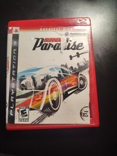 Burnout Paradise PS3 Greatest Hits Complete Case & Disc Tested Racing Game EA
