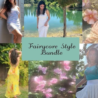   FAIRY CORE STYLE BUNDLE   Cottagecore   Y2K Vintage Mix