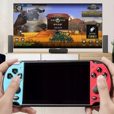 X7 Handheld-Spielkonsole Videospiele Spiel-Konsole mit integrierten 2000 Spielen