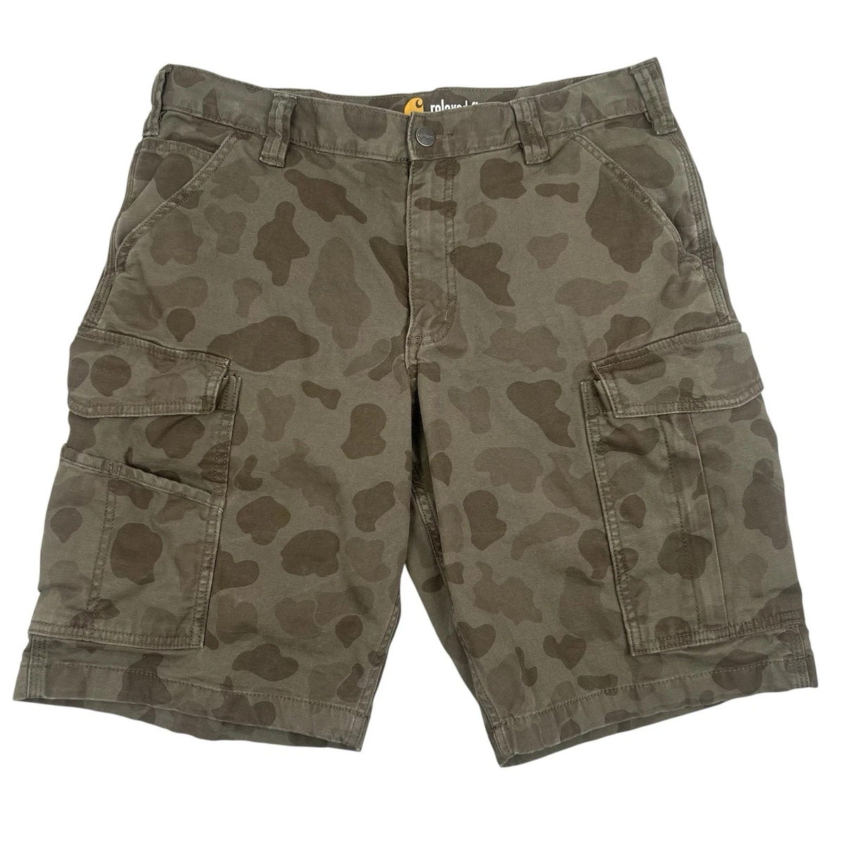 Carhartt 迷彩短裤男式| eBay