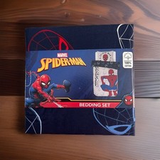 Lenzuola SpiderMan Double-Face 100% COTONE per Letto 140X200 + Federa 60X50cm