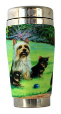 Silky Terrieri 16 OZ travel mug,made in USA