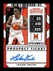 2020 Panini Contenders Draft Picks #96b Jalen Smith Game Ticket Rookie RC Auto