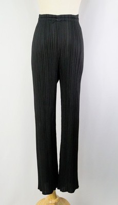 Authentic PLEATS PLEASE Black Pants ISSEY MIYAKE 188 9466 | eBay