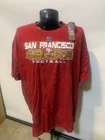 NFL Team Apparel San Francisco 49ers Football Red T-Shirt 4XL