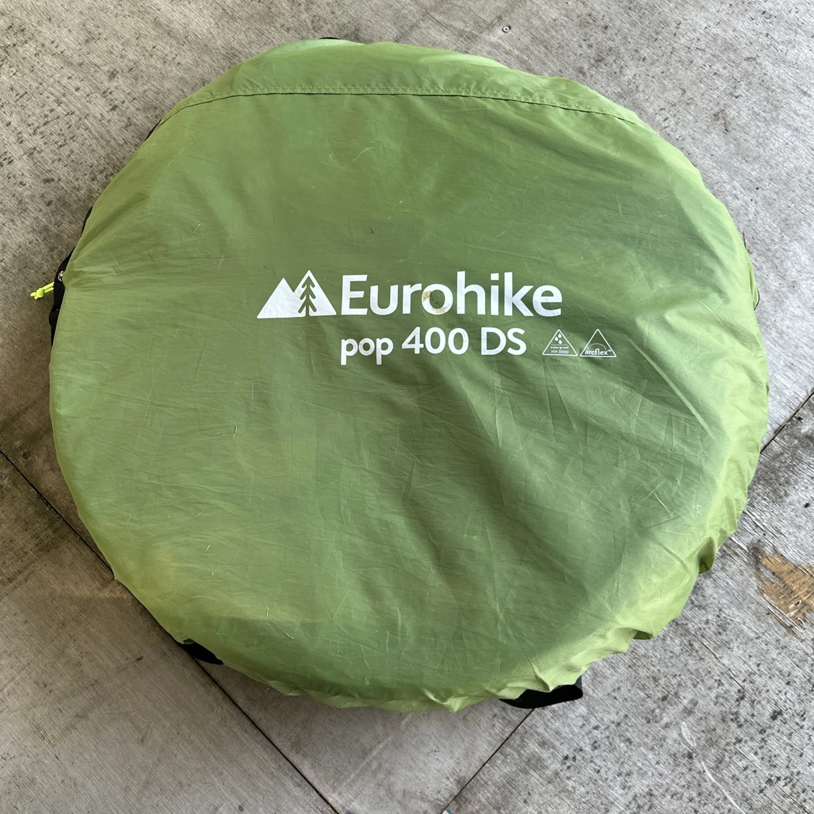 Eurohike Pop 400 Dual Skin Waterproof Tent, Pop-Up Tent, Camping Equipment