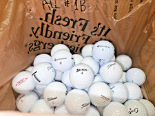 GOLF BALLS 100 count - Very Good Condition - FREE SHIPPING INCLUDED 