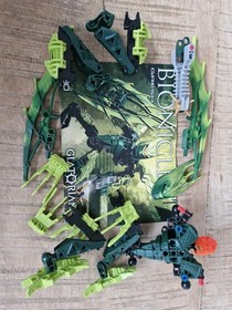 LEGO Bionicle Glatorian Kit Complete With Canisters And Instructions Malum Gresh