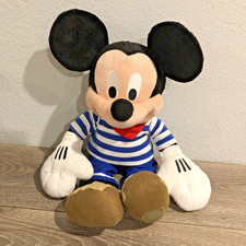 Disney Store Mickey Mouse Plush Stuffed Toy W818-7201-5 16" EUC Pasadena London