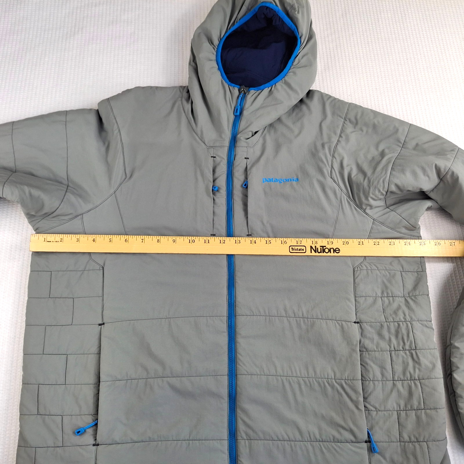 Patagonia Men's Jacket Nano Air Size XL Hooded Full Zip Winter Nylon Lined Light thumbnail 12