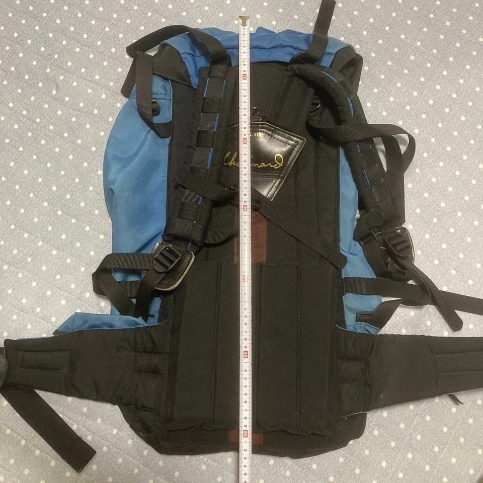 Mochila Chouinard Dragon años 70 equipo CH-116 vintage azul H55 x W37 cm Foto 4 de 4