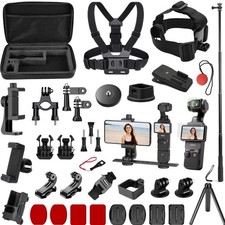 2-in-1 Expansion Accessory Set for OSMO Pocket 3/4 - Hard Case Organizer Bag