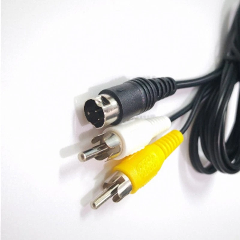 For Sega Mega Drive 2 3 Genesis TV Cable Master System AV Composite Video Audio - Image 4 of 4