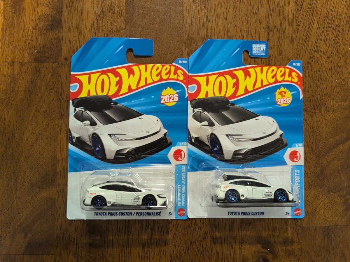 Hot Wheels 2026 Toyota Prius Custom HW J Imports Lot Of 2 | eBay
