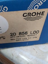 Grohe 20 856 l00 White Widespread Lavatory Faucet