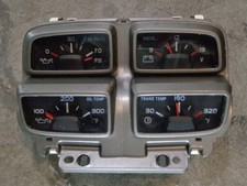 10-15 Chevy Camaro Center Console Trans Temp Oil Volt Temp Gauges
