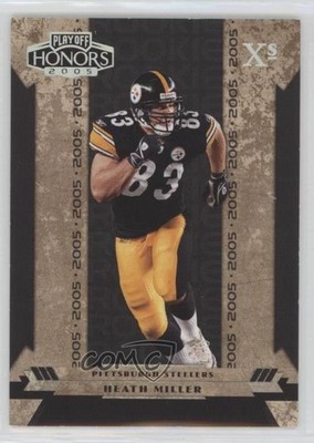 2005 Playoff Honors Rookie Xs 80/99 Heath Miller #113 2h4