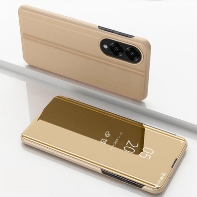 Mirror Case For Various Phone Smart Book Cover Vertical Flip-Free Stand Luxury