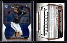 2023 Bowman Prospects Chrome 1st Bowman #BCP-35 Frederick Bencosme