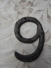 lot of 4 vintage cast Iron number — photo 5
