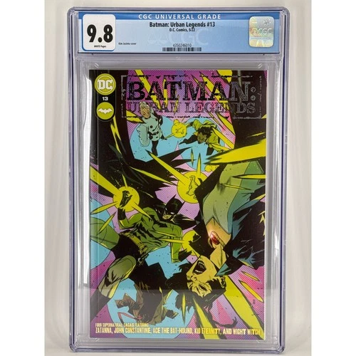 Batman: Urban Legends #13. High-Grade 9.8 CGC Graded Collectible Comic Book.
