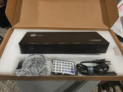 SIIG 4x4 HDMI 2.0 4K 60Hz HDR Matrix Switch CE-H24W11-S1